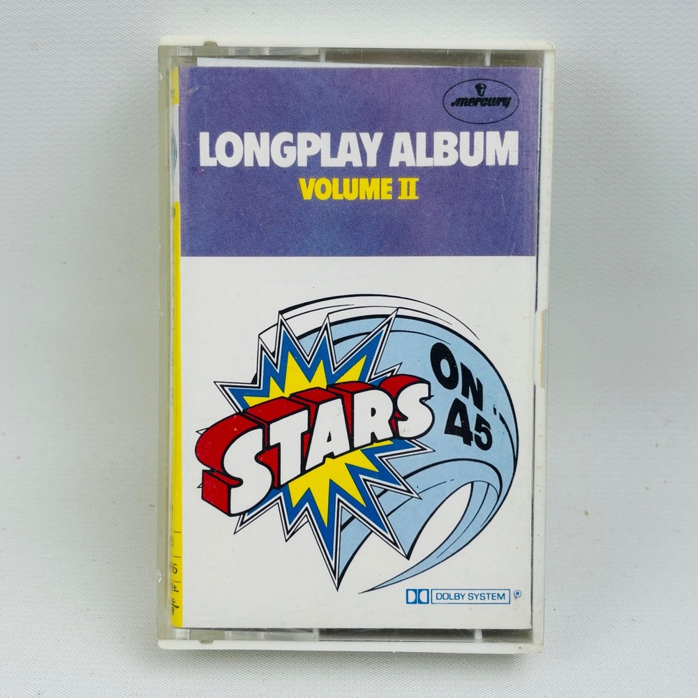 Stars On 45 Longplay Album Volume II Korea Import Cassette Tape Mercury 1981